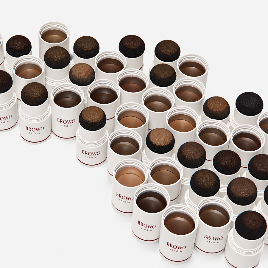 Browo Studio brow stamps — editorial product image